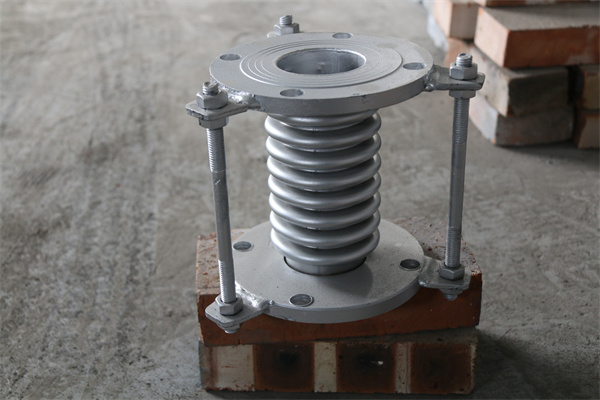 穿伸缩缝的波纹管和补偿器